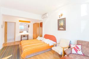 Postel nebo postele na pokoji v ubytování Green garden Rooms & Apartments
