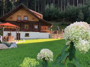 Vonkajšia záhrada v ubytovaní Eggerhof