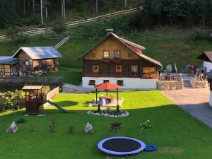 Vonkajšia záhrada v ubytovaní Eggerhof
