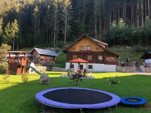 Vonkajšia záhrada v ubytovaní Eggerhof