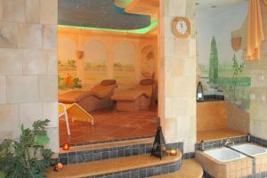 Posezení v ubytování Hotel Buchenpark