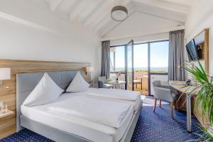 TV a/nebo společenská místnost v ubytování Arens Hotel 327mNN