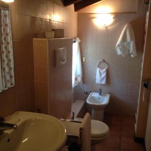A bathroom at Agriturismo Corte Bebbi