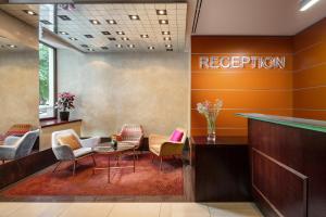 Posezení v ubytování Clarion Hotel Prague City