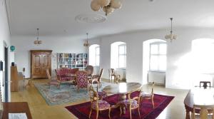 Istumisnurk majutusasutuses Klosterhotel Kreuz