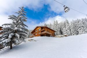 Crans Luxury Lodges v zimě