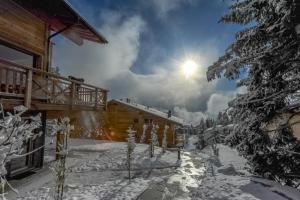 Crans Luxury Lodges v zimě