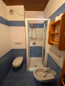 A bathroom at Residence Tarvisio Camporosso