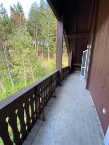 A balcony or terrace at Residence Tarvisio Camporosso