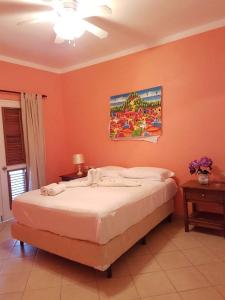 Postel nebo postele na pokoji v ubytování Casa Caribe Dreaming