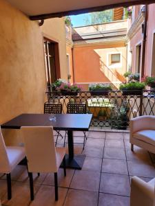 Balkón nebo terasa v ubytování Hotel La Contrada