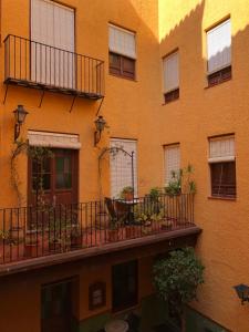 Balkón nebo terasa v ubytování Hostal Loreto