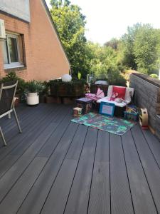 Balkón nebo terasa v ubytování Wohnung mit Charme, Netflix