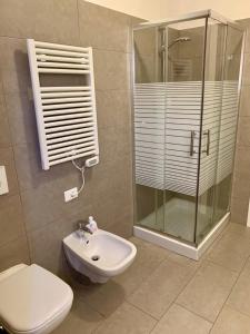 Kúpeľňa v ubytovaní Ennodio Apartment