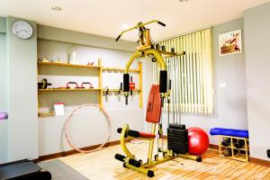 Fitness centrum a/nebo fitness zařízení v ubytování Bellevue Boutique Bangkok