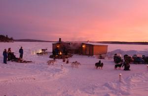 Το Camp Alta Kiruna τον χειμώνα