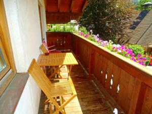 Balkon lub taras w obiekcie Haus Schneeberg mit Hochkönig Card