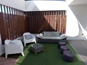 Flamingo Beach House的休息区