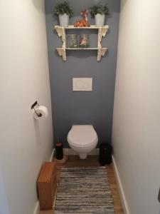 Baðherbergi á Vakantiewoning-deblinker