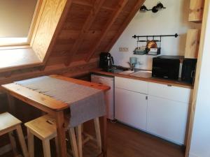 Eldhús eða eldhúskrókur á Vakantiewoning-deblinker
