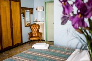 Postel nebo postele na pokoji v ubytování Hotel Il Bargellino