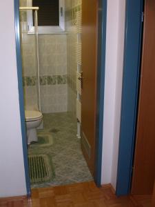 Koupelna v ubytování Rooms Cipot