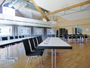 Zona de afaceri și/sau sala de conferințe de la Energiehotel Kultiviert