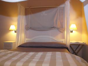 Posteľ alebo postele v izbe v ubytovaní B&B Il Senesino