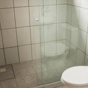 Koupelna v ubytování Pousada Nativa