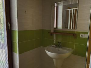Koupelna v ubytování Apartmán Švadlenka