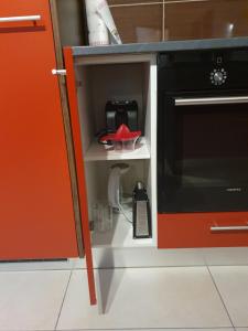 Kuchnia lub aneks kuchenny w obiekcie Gîte La Broye