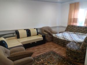 En eller flere senge i et værelse på Садиба зеленого туризму «Золота рибка»