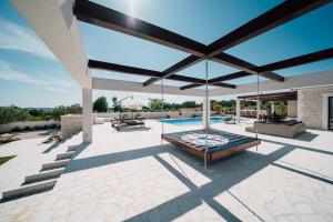 Patio nebo venkovní prostory v ubytování Villa Olivetum