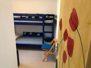 Letto o letti a castello in una camera di Pomelie di Vendicari