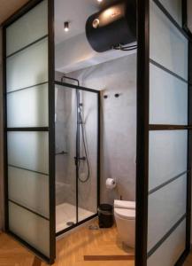 Koupelna v ubytování Sroom Apartment