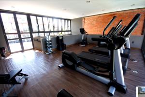 
The fitness center and/or fitness facilities at Casalvento by Andiani Travel
