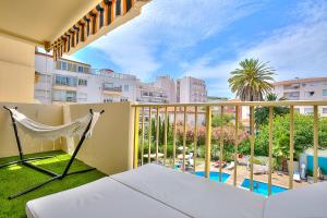 Balkons/terase naktsmītnē Luxury 4 Stars Apartment with 2 Terraces, Cannes Croisette