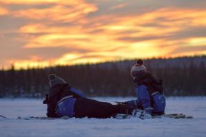 Επισκέπτες που μένουν στο Camp Alta Kiruna