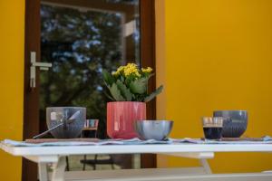 Coffee and tea making facilities at Le Due Torri