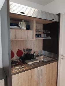 A kitchen or kitchenette at Le Due Torri