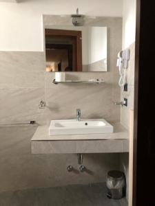 Koupelna v ubytování Hotel Nuovo