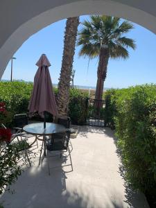 Ein Garten an der Unterkunft Casa el Pez