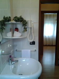 Koupelna v ubytování B&B La Palanca + 23 fotografií