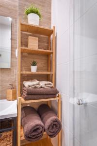 A bathroom at Cosy & renovated 2BD flat near Vitoshka by Flat Mаnager