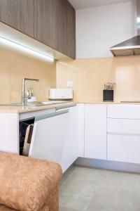 Kuchyňa alebo kuchynka v ubytovaní NEW 2020 Residencial Aqua Beach -Apartment Torrevieja Center