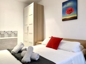 Posteľ alebo postele v izbe v ubytovaní Dalí Residence