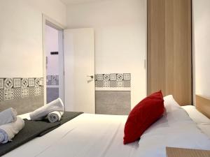 Posteľ alebo postele v izbe v ubytovaní Dalí Residence
