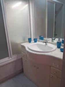 Koupelna v ubytování Duplex Gaia