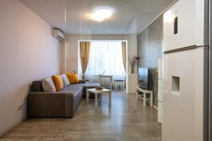 Zona d'estar a Aquarium Apartment Grivita