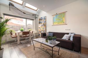 Posezení v ubytování Vakantiehuis Vieverdwas - Yerseke